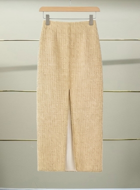 福正品2025春季 CSA1073160-250 金色半身裙子-3990