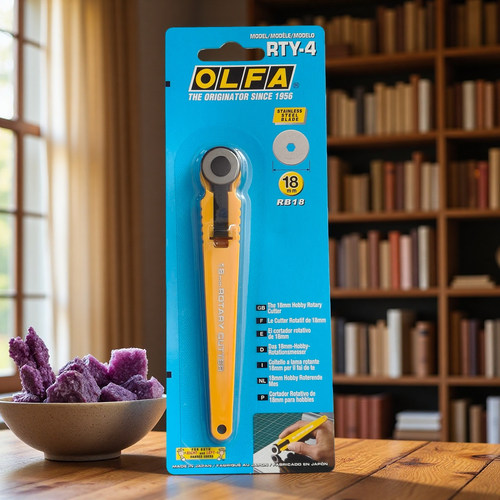 日本OLFA爱利华安全滚刀裁纸刀