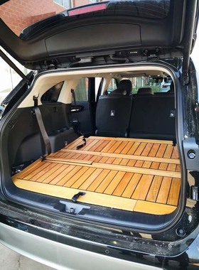 适用于埃安ATONY ATON lx车垫ATONV尾箱垫ATON S 木地板后备箱垫