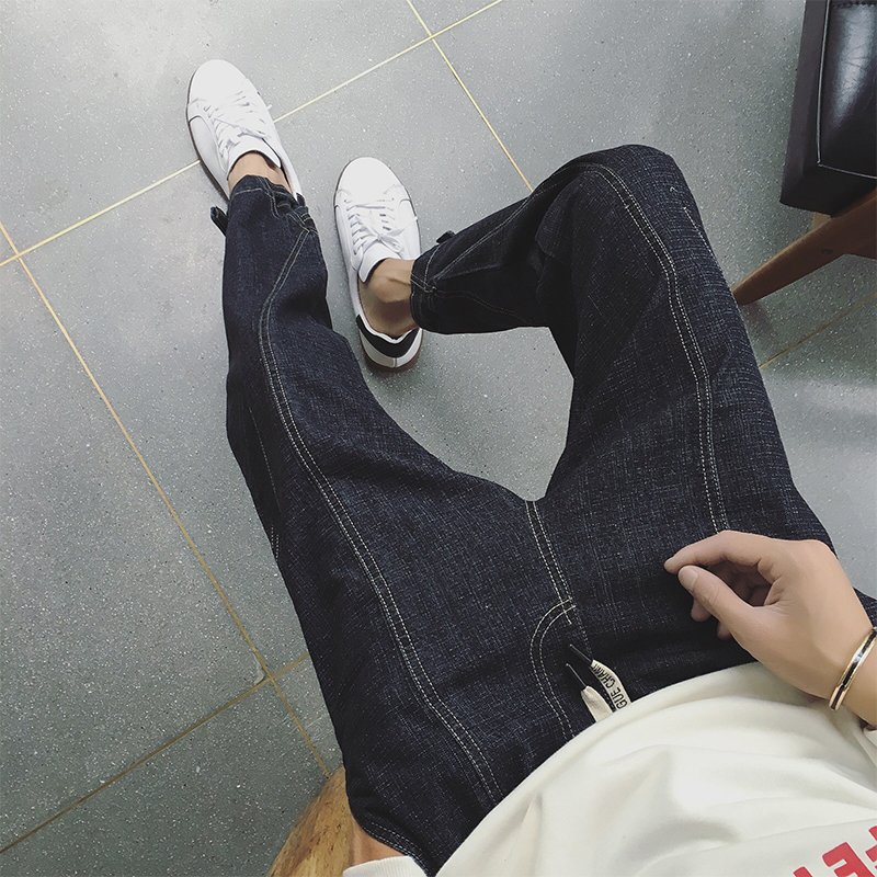 Jeans pour adolescent pieds Slim BWXD pour été - Ref 1484987 Image 3