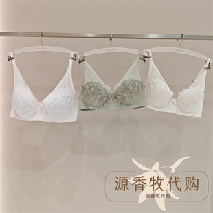 WACOAL华歌尔WB10F6 4软托云朵杯软糯轻盈蕾丝文胸内衣女 40周年3