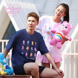 胜利VICTOR威克多Care Bears爱心熊联名系列运动T恤短袖T-4501CBC