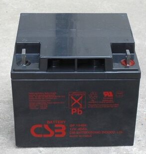 CSB蓄电池GP12380深循环 机房UPS后备电源 消防设备12V38AH直流屏
