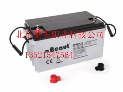 英国BEAUT蓄电池AGM80-12深循环电瓶12V80AH应急照明 UPS电源用