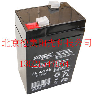 医疗器械 6V5AH精密仪器 6V4.5AH XTREME蓄电池6V4AH