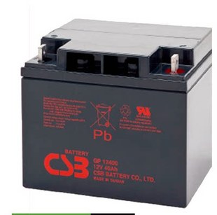 光伏路灯铅酸蓄电池应急专用 直流屏 通 CSB12V40AH消防UPS医疗