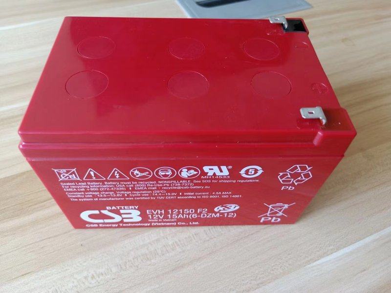 CSB希世比蓄电池EVH12150F2赛德科AGFA医疗DR专用原装进口12V15Ah