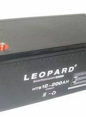 LEOPARD美洲豹蓄电池HTS12-200直流屏电柜12V200AH 干电池直流屏