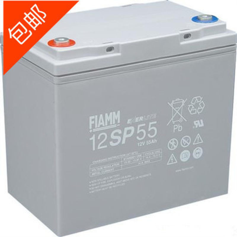 FIAMM非凡蓄电池12SP55交换机直流电源基站通讯系统12V55AH免维护