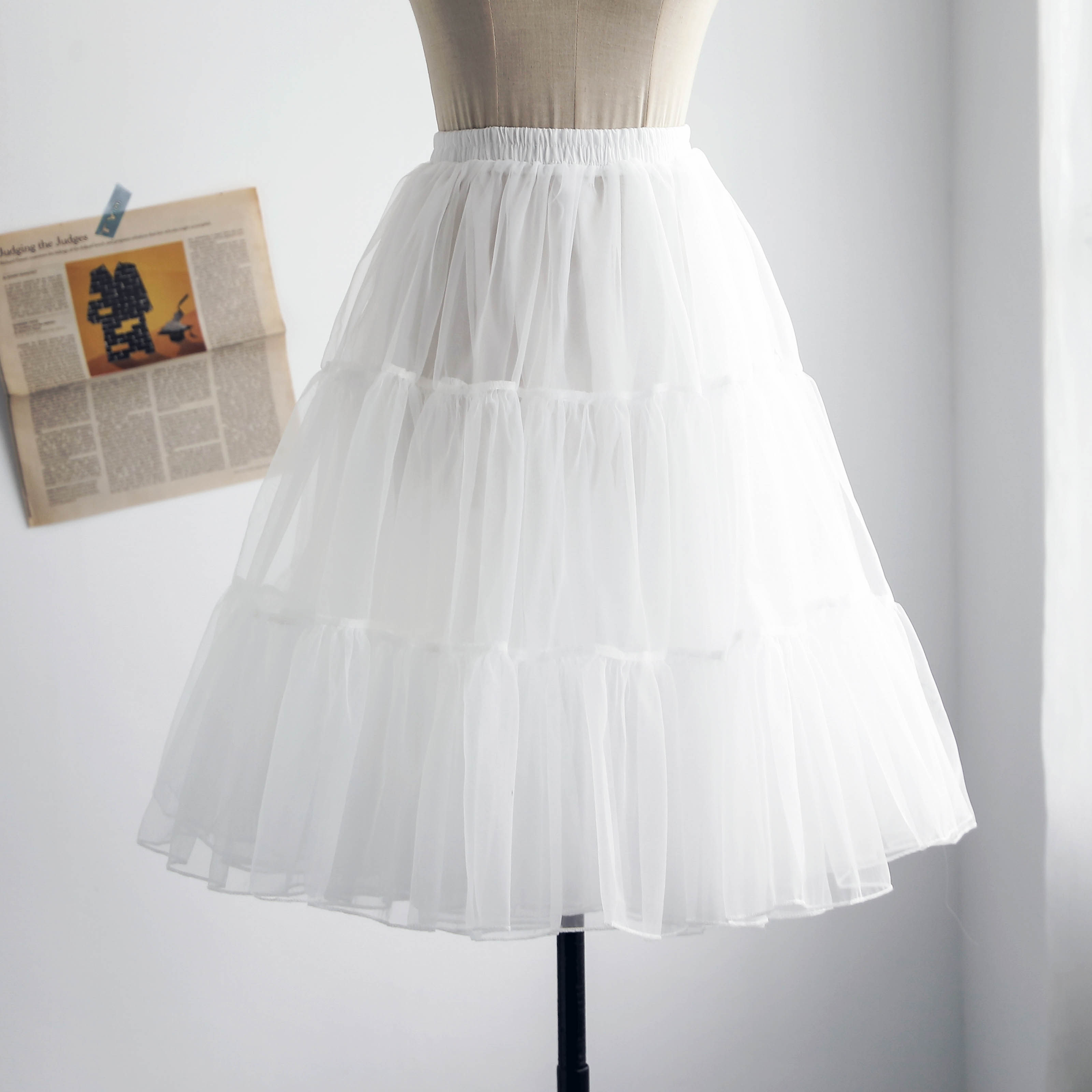 Lolita Panniers daily Violence Ruansha lolita Boneless petticoats 60CM Mid length version Pompous skirt skirtin the Accessories/Leather belt/Hat/Muffler , Wedding dress accessories , Wedding panniers  category - from Buy2taobao.com to provide professional Taobao agent buy service