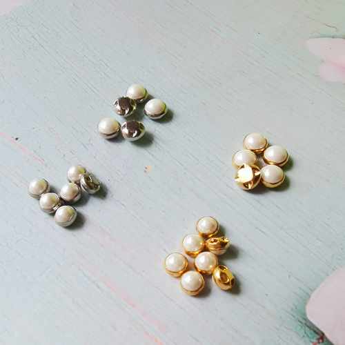 可儿珍珠纽扣小号手工bjd娃娃