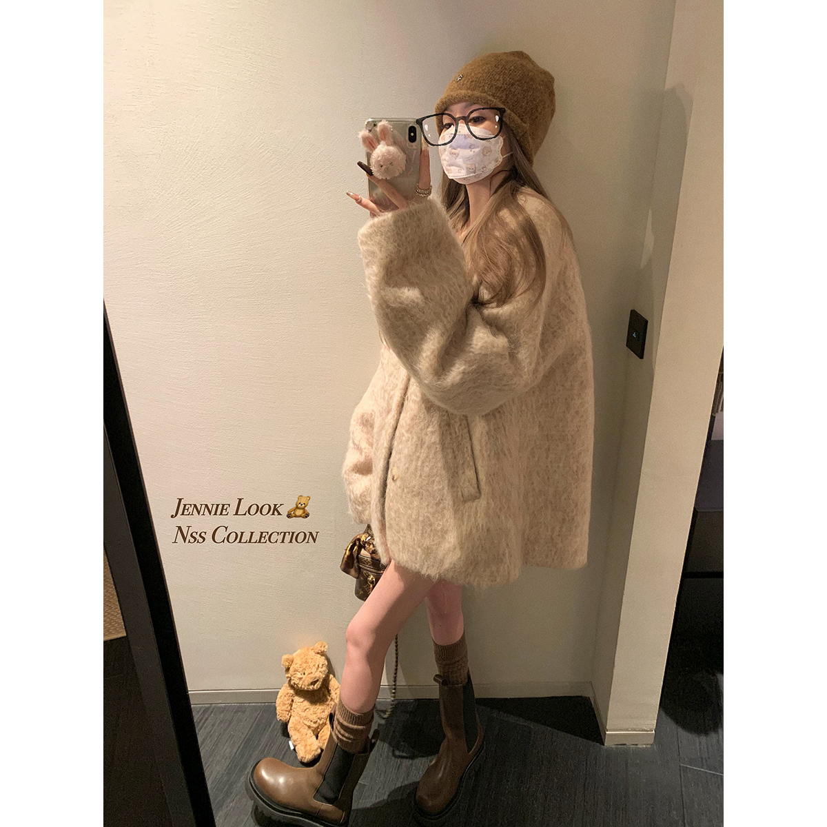 NSSCOLLECTION被问好久的针织帽