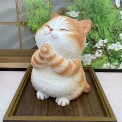 礼物招财猫女生生日小众高级工位摆件办公室实用精致离职纪念礼品