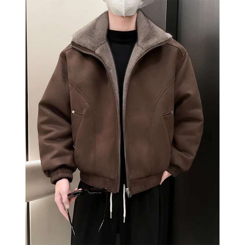 2025加绒加厚防风座山雕F21P135,男装卫衣,电商A312