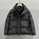 龙叨抖音双拉链双领加厚保暖棉衣A312-W008P160，男装棉衣，电商A312