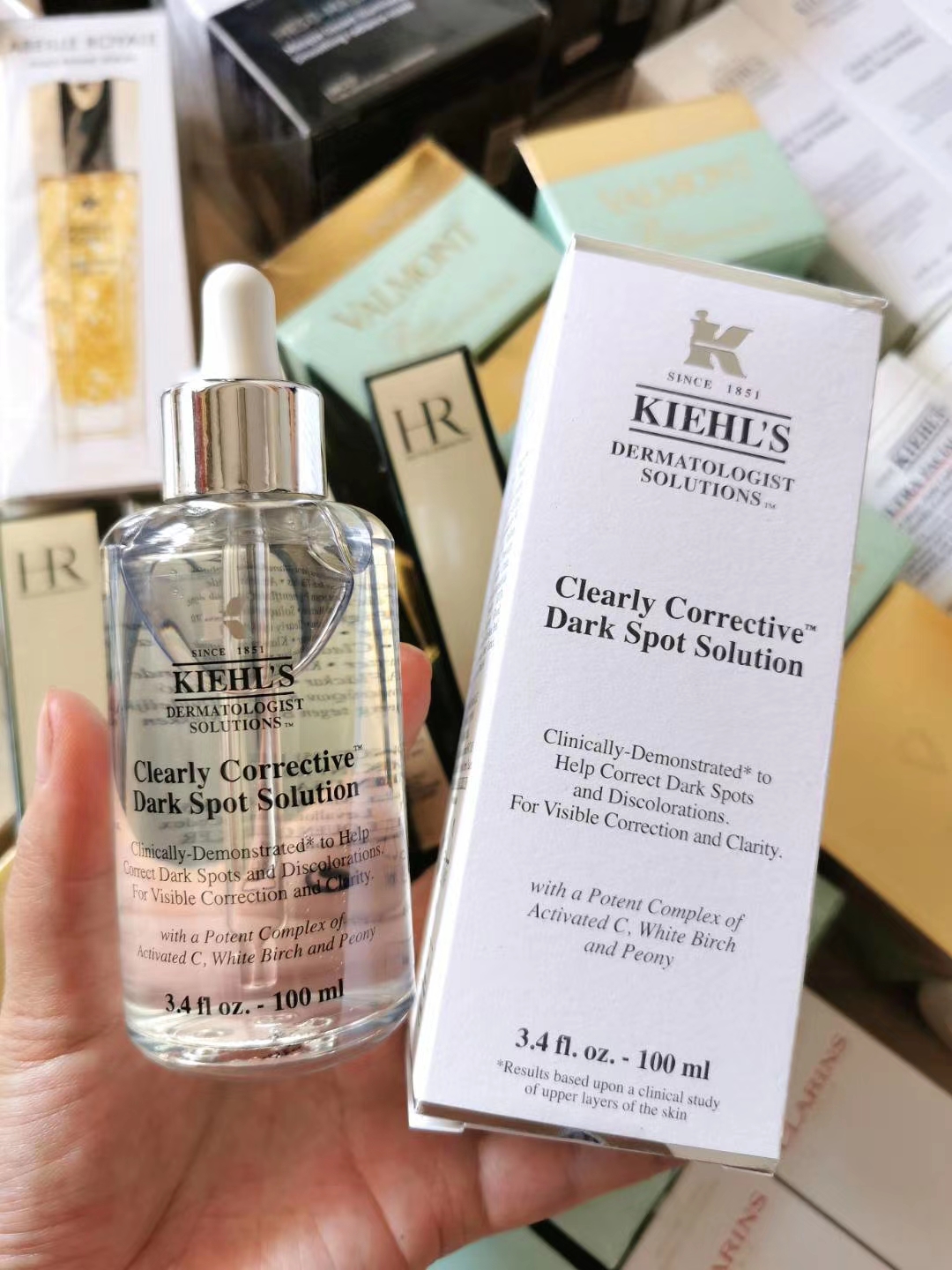 现货正品 Kiehl's/科颜氏契尔氏 集焕白均衡亮肤DAN斑精华液10