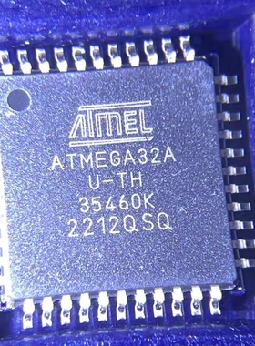 原装ATMEGA32A-AU MICROCHIP)  TQFP-44 单片机