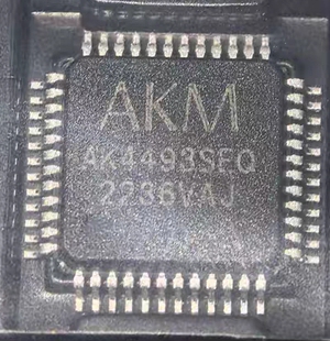 AK4493SEQ/AK4493SEQ-L/LQFP48/2通道/123db/音频DAC芯片