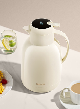 苏泊尔智能显温保温壶家用玻璃内胆水壶KCG20CA50