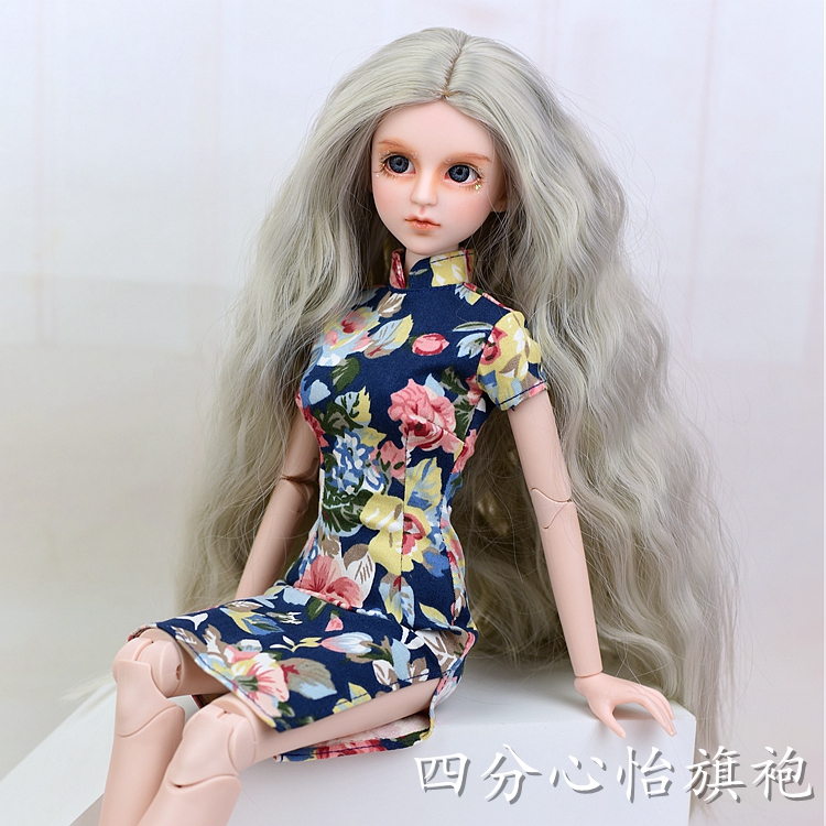 4分心怡娃娃专用衣服装45-50厘米1:4四分BJD可穿SD大欣妍旗袍多色