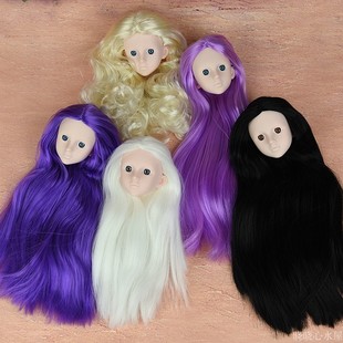 正版46厘米心怡娃娃4分体大欣妍头部BJD练妆SD改妆 植发无妆头