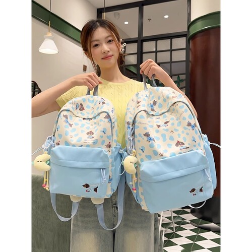 英国M&S Miist小学生书包初高中女生ins小众高颜值背包可爱双肩包