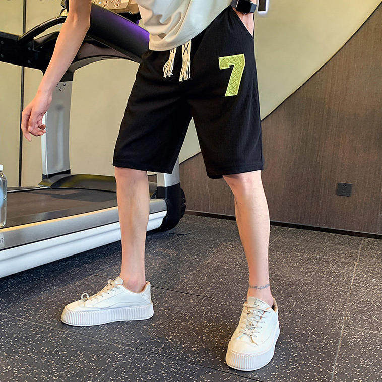夏季休闲短裤男潮牌运动五分裤2026新款潮流宽松男裤薄款跑步裤子