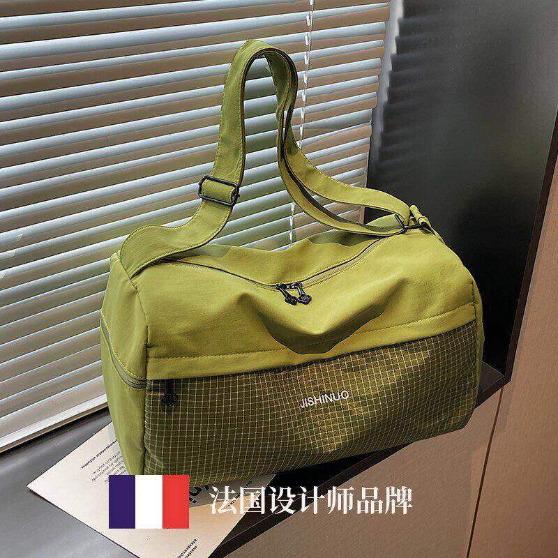 法国GBP 运动瑜伽健身包大容量游泳运动斜挎包轻便收纳短途旅行包