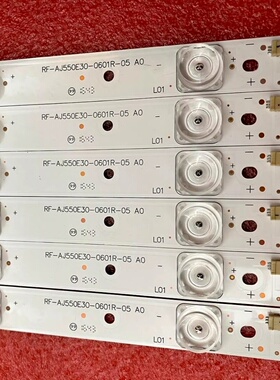 适用LC-55CUF8472ES LC-55CUG8461KS灯条RF-AJ550E30-0601L/R-05
