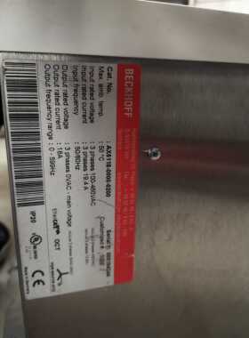 倍福驱动器AX5118-0000-0200成色极好，9.5新左右功能正常有质保
