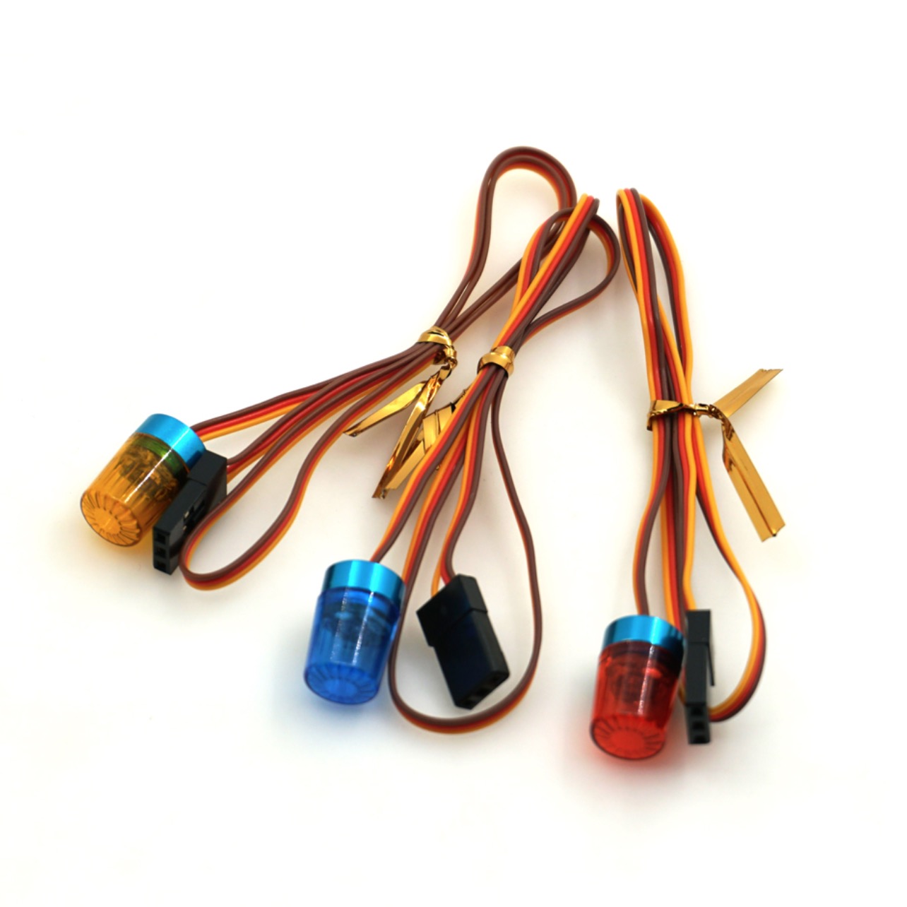 模型车LED报警灯360°旋转