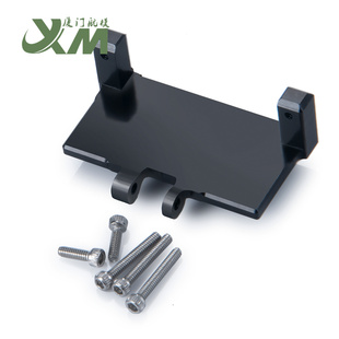 Axial SCX24 90081 C10舵机支架 铝合金升级前车桥舵机座