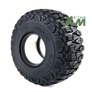 仿真攀爬车 2.9寸胎皮 SCX6 180MM 直径 带内胆仿真龙爪夹胎