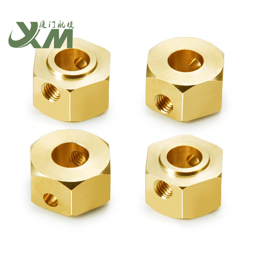 1/6仿真模型车 结合器SCX6(AXI05000)-结合器 配重款 改装升级件