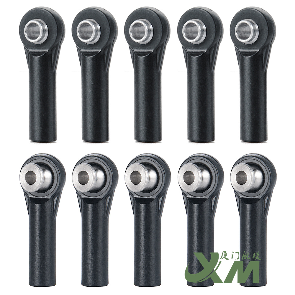 M3正牙塑料直球头 加长短球头 攀爬车拉杆球头SCX10 D90