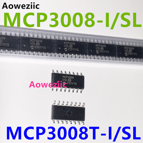 MCP3008-I/SL MCP3008T-I/SL 贴片 SOP-16 数模转换器芯片IC 正品