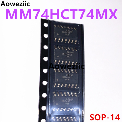 MM74HCT74MX 贴片SOP-14 MM74HCT74M 六路转换施密特触发器反相器