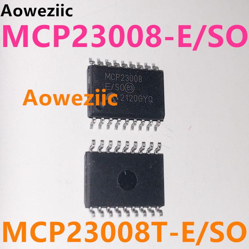 MCP23008-E/SO 接口-I/O扩展器IC In/Out I2C Int SOP-18原装正品