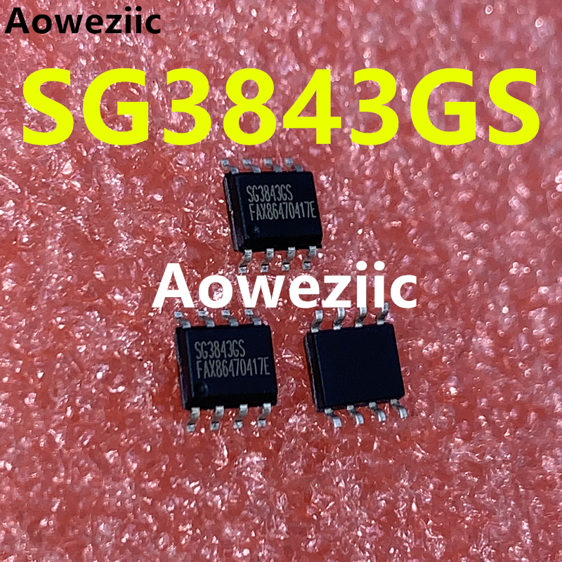 SG3843GS SG3843 3843 贴片 SOP-8 电流模式PWM控制器芯片IC 原装