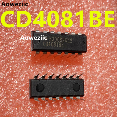 CD4081BE CD4081 直插DIP14 CMOS四路2输入与门逻辑芯片 进口原装