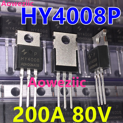 HY4008P 200A 80V 2.9mΩ低频应用保护板电机驱动TO-220FB-3L原装