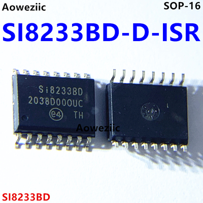 SI8233BD-D-ISR SI8233BD SOP-16 隔离栅极驱动芯片 数字隔离器