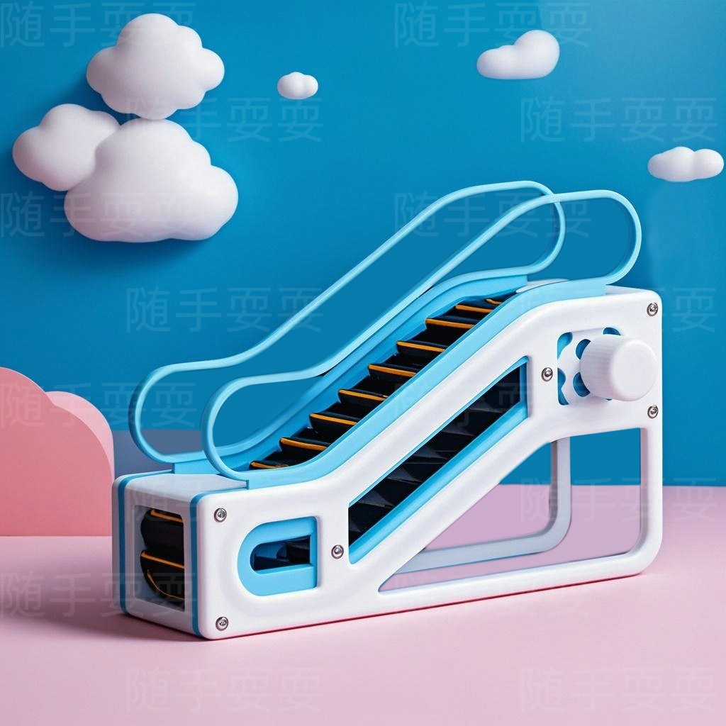 3d打印电梯玩具自动扶梯模型益智教学科学实验电梯玩具成品手工