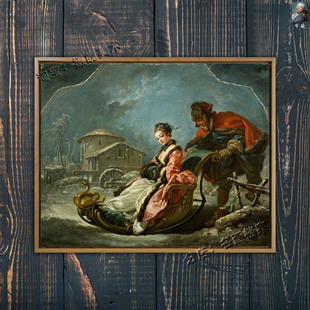 Seasons Four The Boucher 洛可可畫 Francois 弗朗索瓦布歇 四季