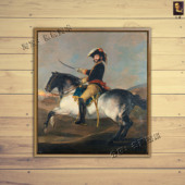Goya Jose 将军 骑马 戈雅装 General Palafox Francisco 饰画