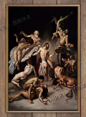 最后的审判 Giudizio Universale马太福音启示录末日公平正义挂画