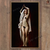 GAIA 盖亚 饰 世界名画 希腊神话大地女神 众神之母油画挂画装