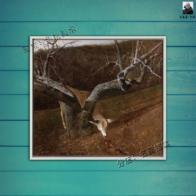 照明灯作品安德鲁怀斯水彩画