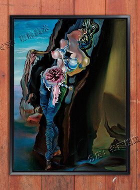 格拉迪瓦 Gradiva 达利 俄国少女希腊浮雕卓越的女人油画挂画装饰