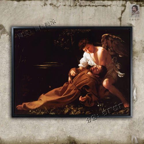 入迷的圣方济各受圣痕 Saint Francis of Assisi in Ecstasy 油画